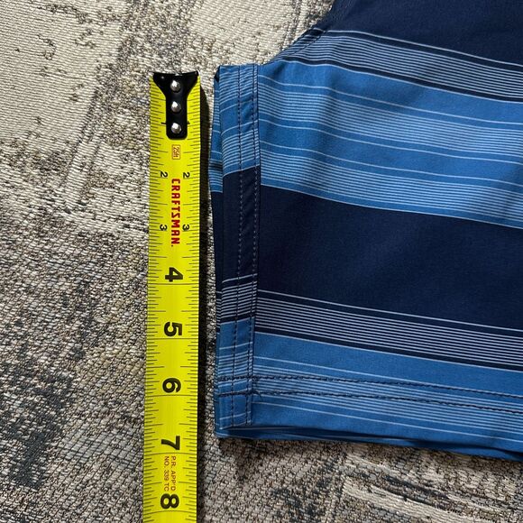 Volcom Hybrid Frickin Cross Shred Static Shorts Blue Mens Youth NWT Sz 28 (16) - Picture 5 of 9